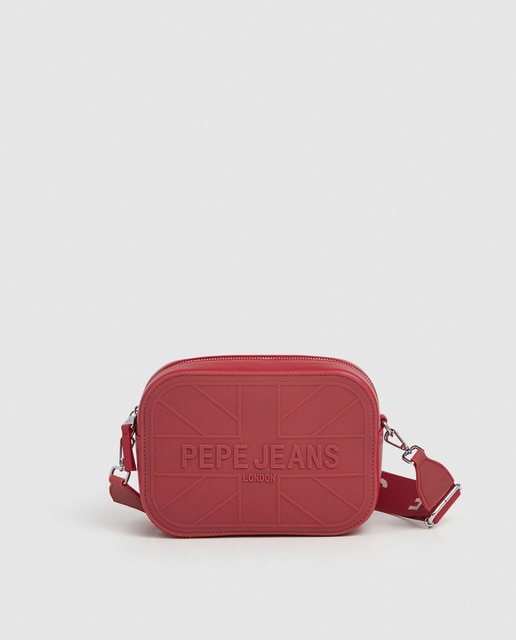 Imagem 0 de Mala Tipo Camera Bag Grace com Textura Engomada e Logótipo com Bandeira