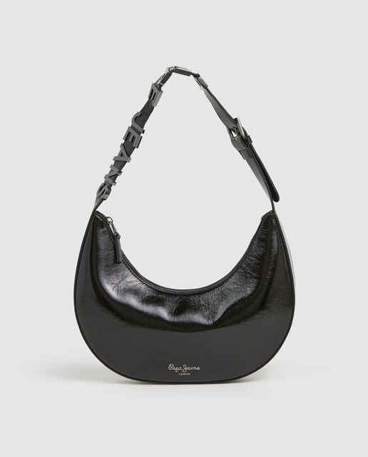 Imagen 0 de Bolso media luna Gracey de mujer media luna con letras PJ