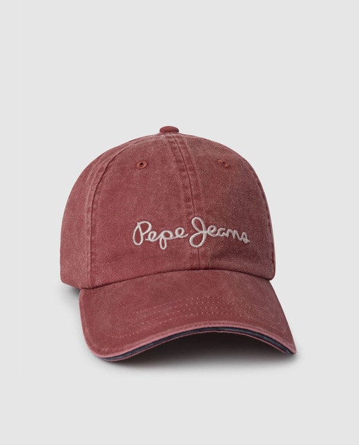 Imagem 0 de Boné de Sarja com Lavagem - Vermelho