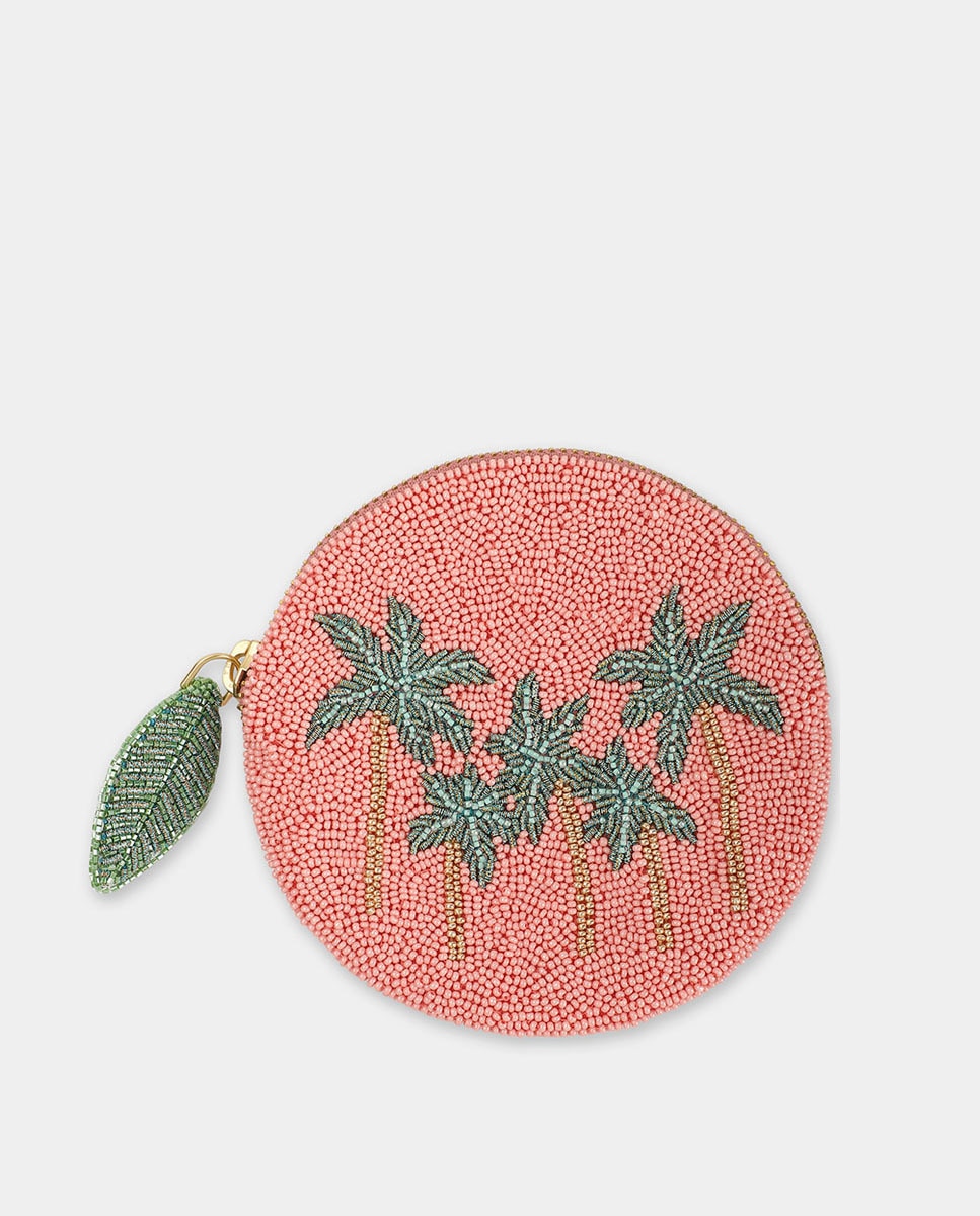 Imagem 0 de Porta-Moedas Bordado à Mão com Contas