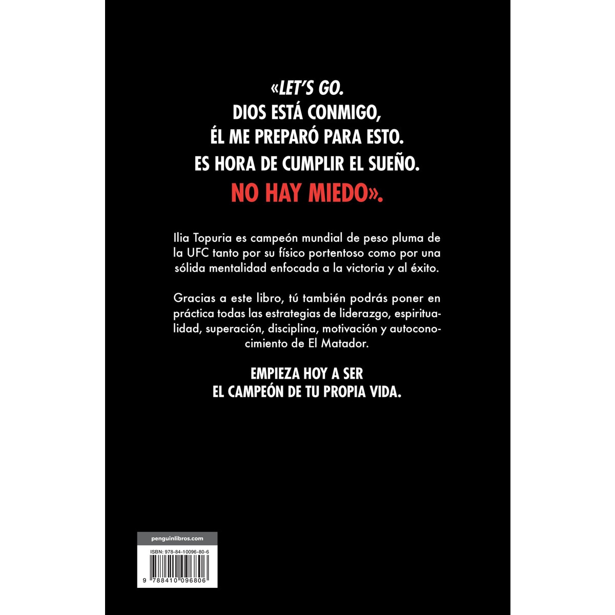Mentalidad Topuria: Todas las claves del éxito del campeón de la UFC (Capa mole) 2