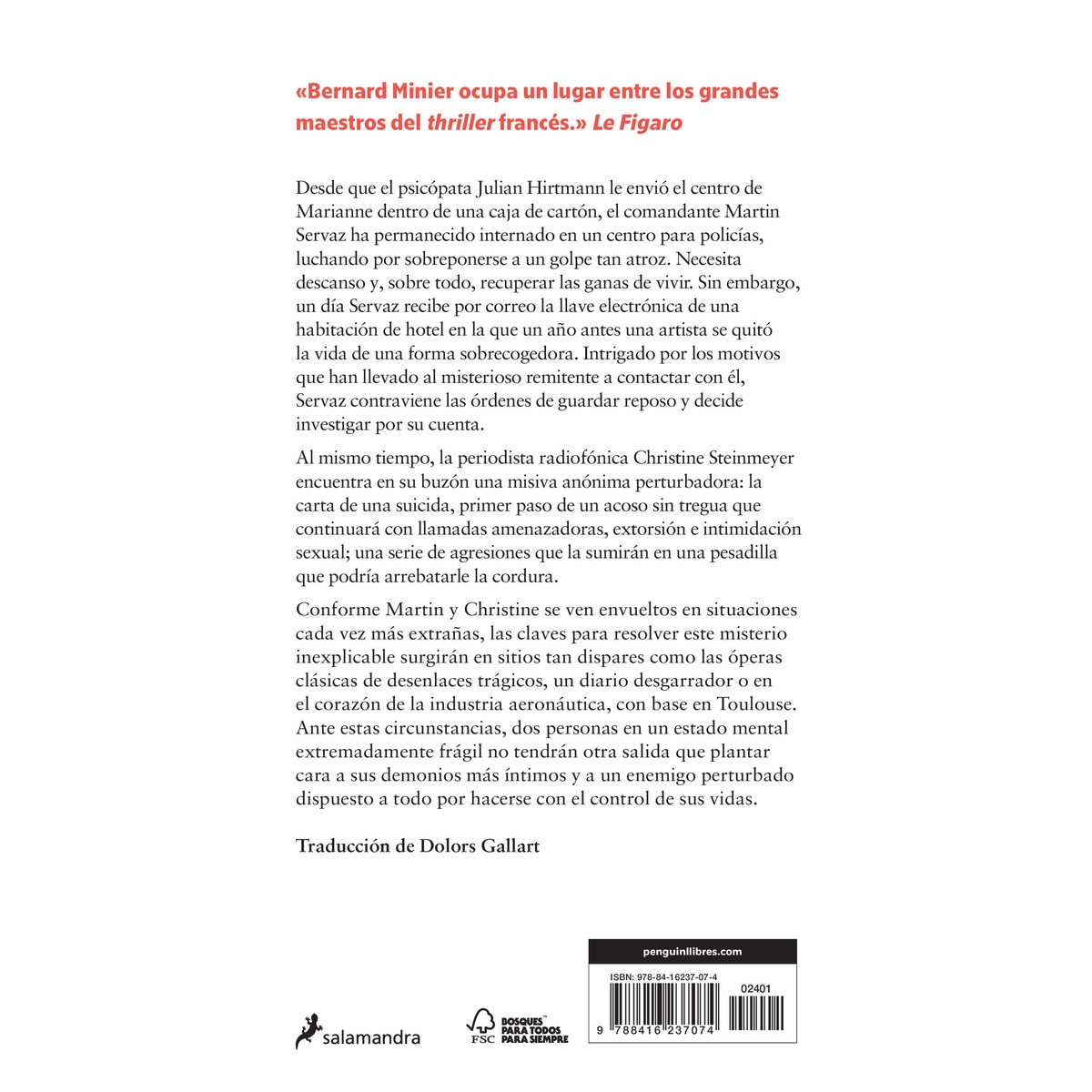 No apagues la luz (Comandante Servaz 3) (Capa mole) 2