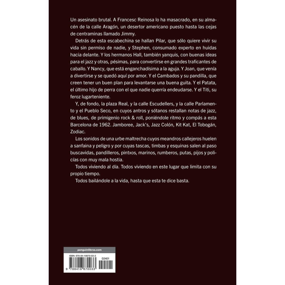 Todos habían dejado de bailar (Capa mole com abas) 2