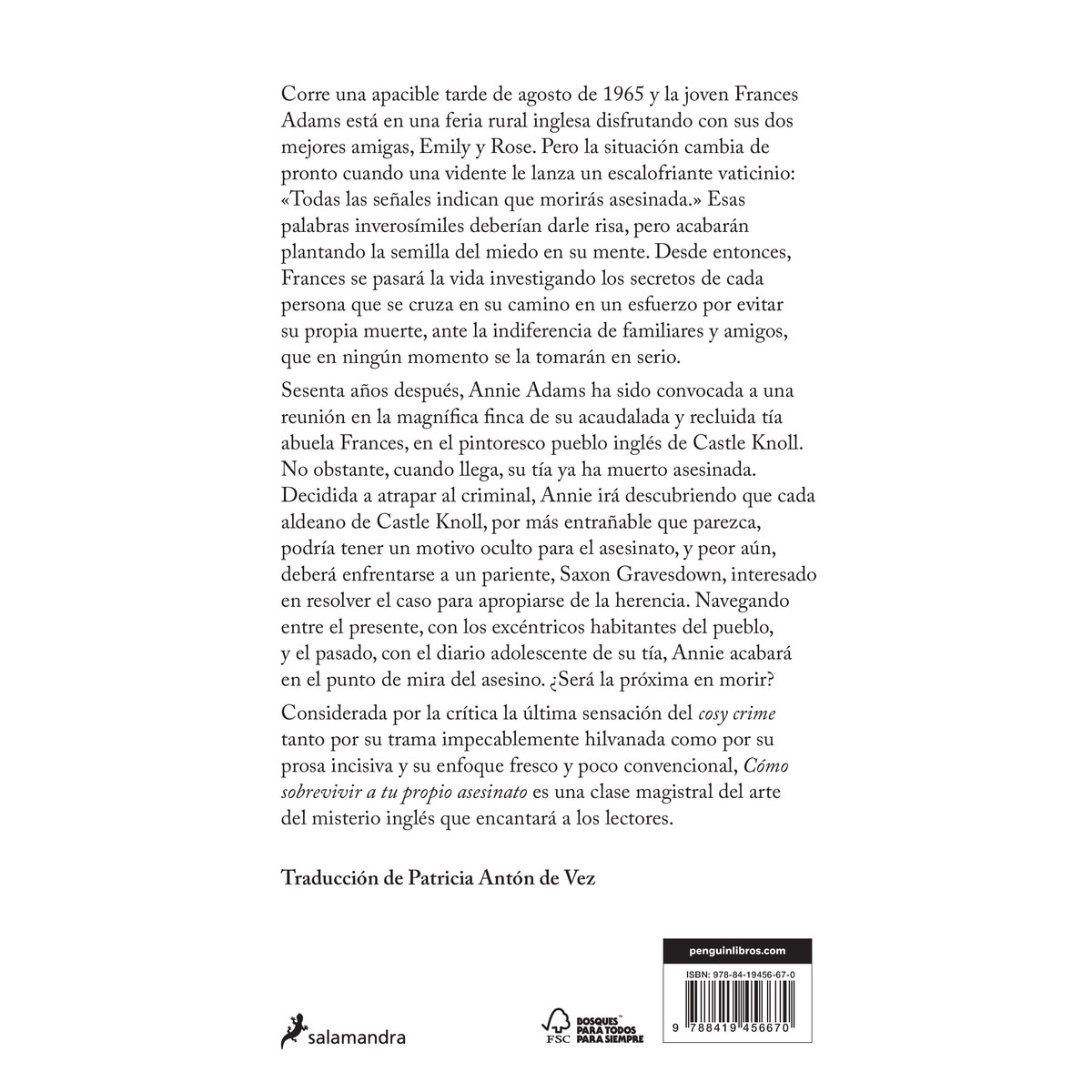 Cómo sobrevivir a tu propio asesinato (Capa mole) 2