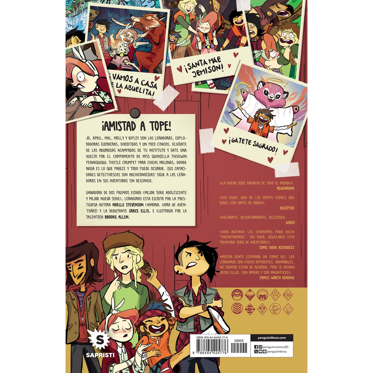 Leñadoras 1 - Cuidado con el gatete sagrado (Capa mole com abas) 2