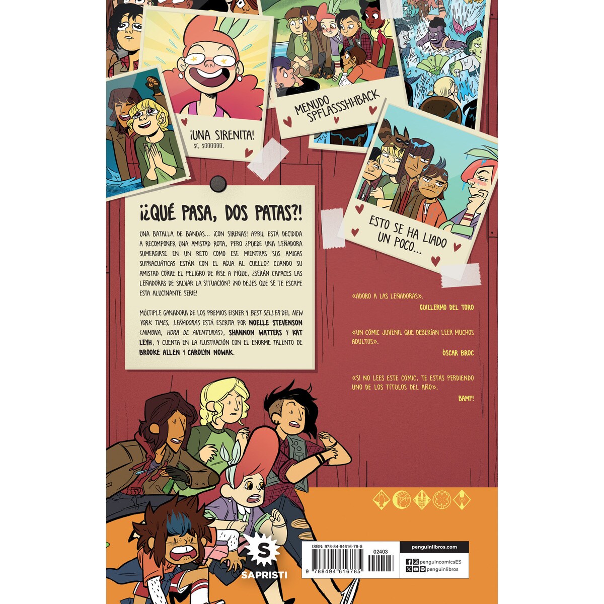 Leñadoras 3 - Todas a una: Todas a una (Capa mole com abas) 2