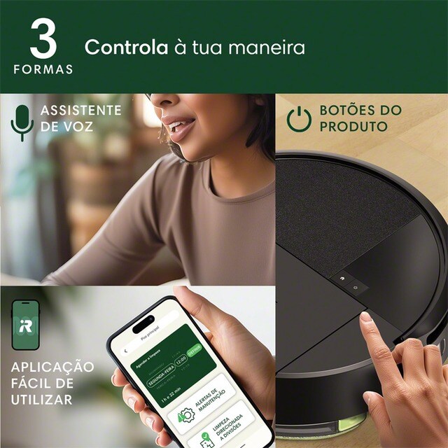 Robot Aspirador Irobot Roomba 205 DustCompactor™ Combo com Autonomia de 180 min - Preto Preto-9