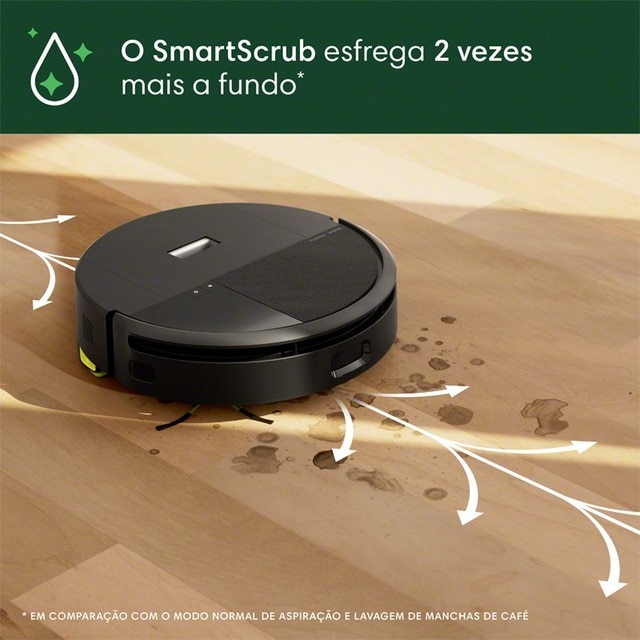 Robot Aspirador Irobot Roomba 205 DustCompactor™ Combo com Autonomia de 180 min - Preto Preto-7