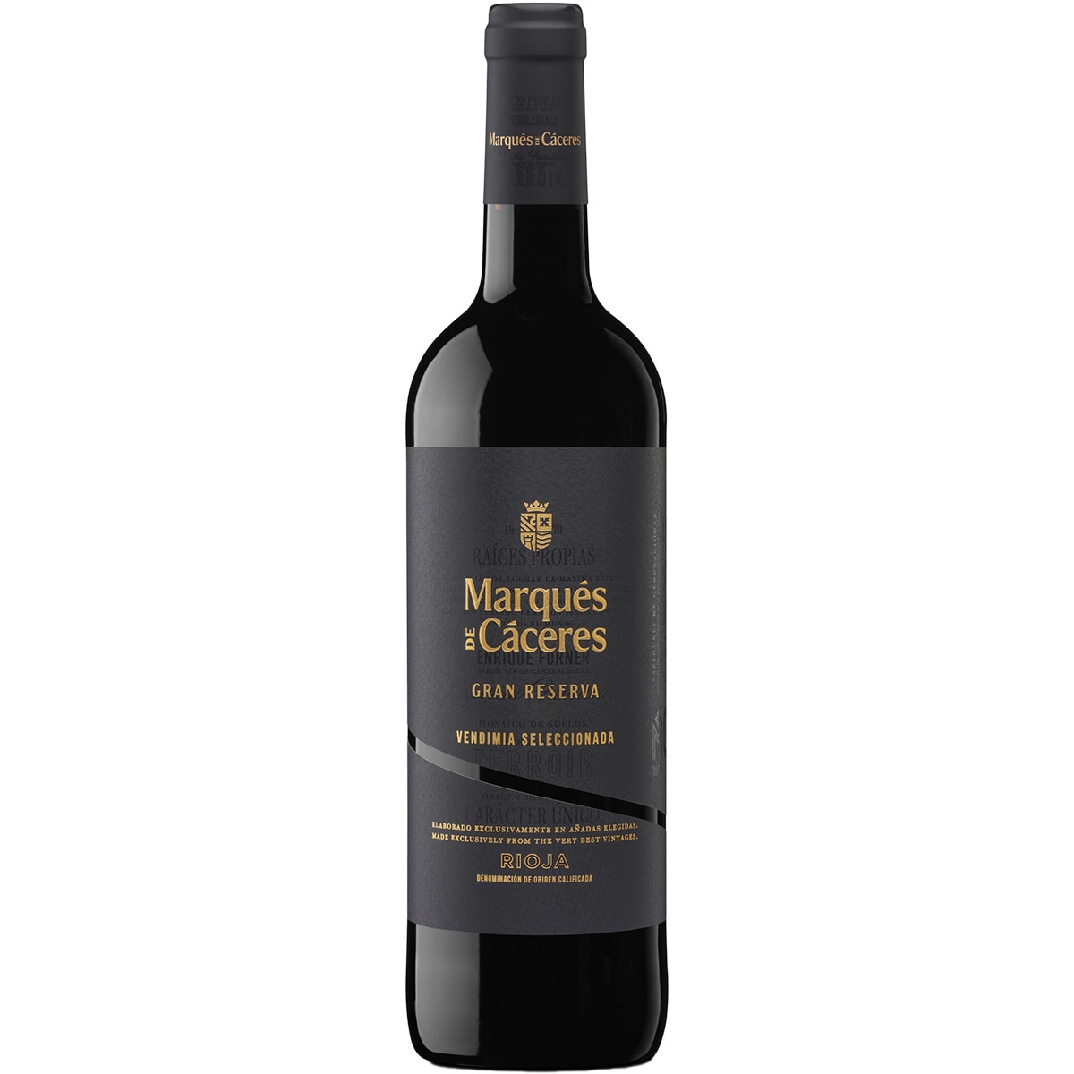 Vino tinto Gran Reserva DOCa Rioja botella 75 cl - Marques De Caceres