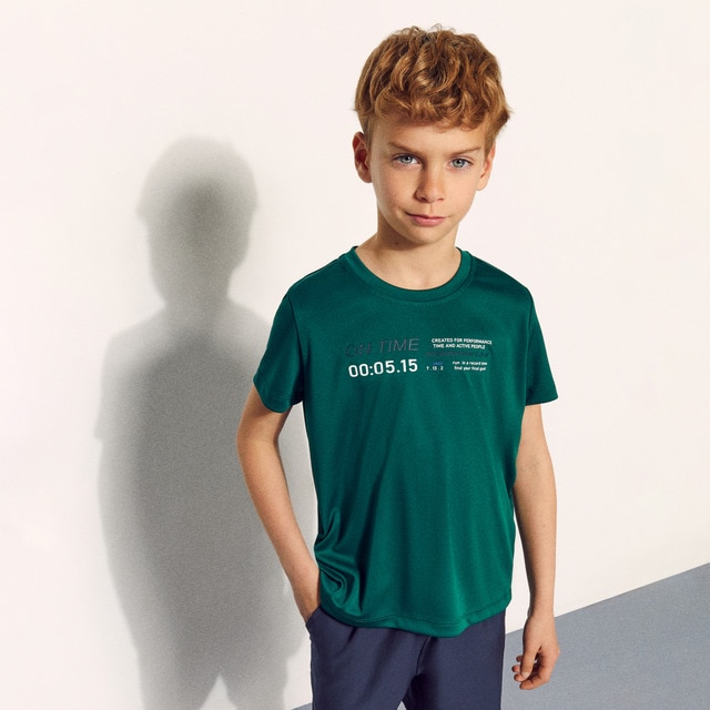 Imagem 0 de Conjunto de T-shirt de Manga Curta e Calções de Training de Menino