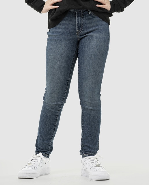 Imagen 0 de Pantalón vaquero de niña denim elástico