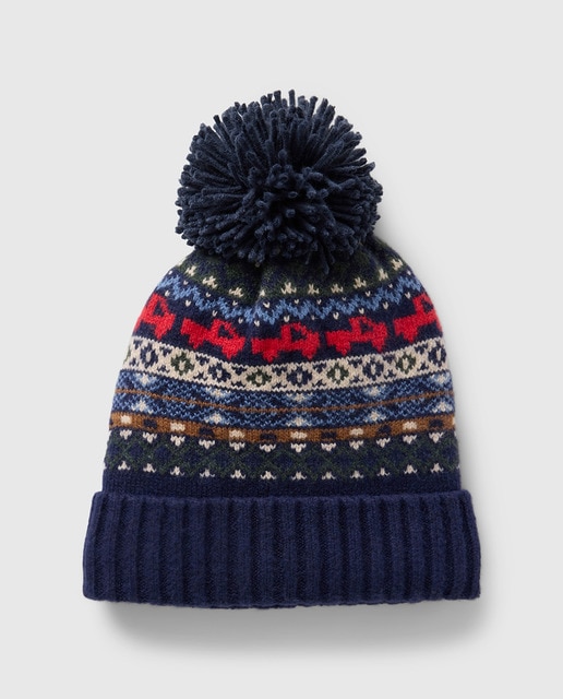 Imagen 0 de Gorro de bebé niño con pompón