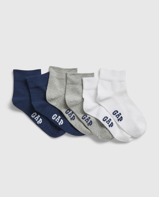 Pack de tres pares de calcetines de niño
