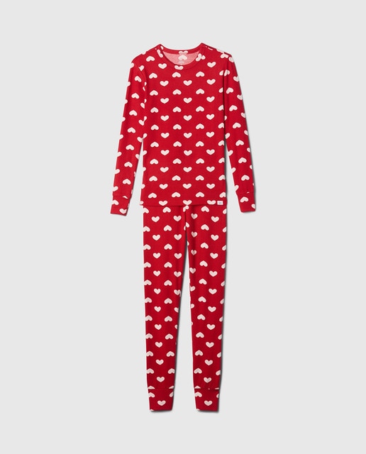 Imagen 0 de Conjunto de pijama de punto suave y elástico de niña