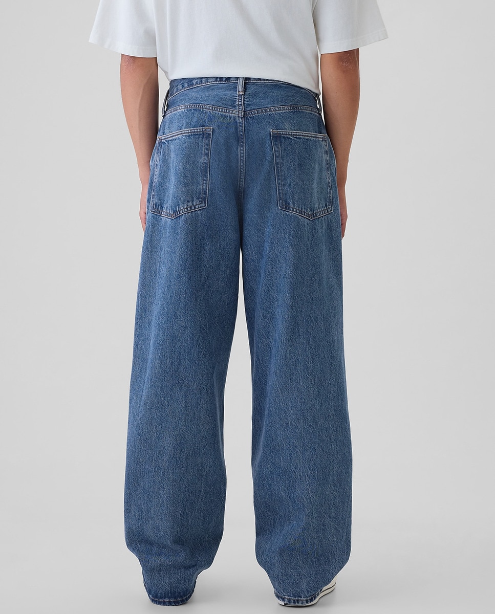 Jeans Largas Azul-4