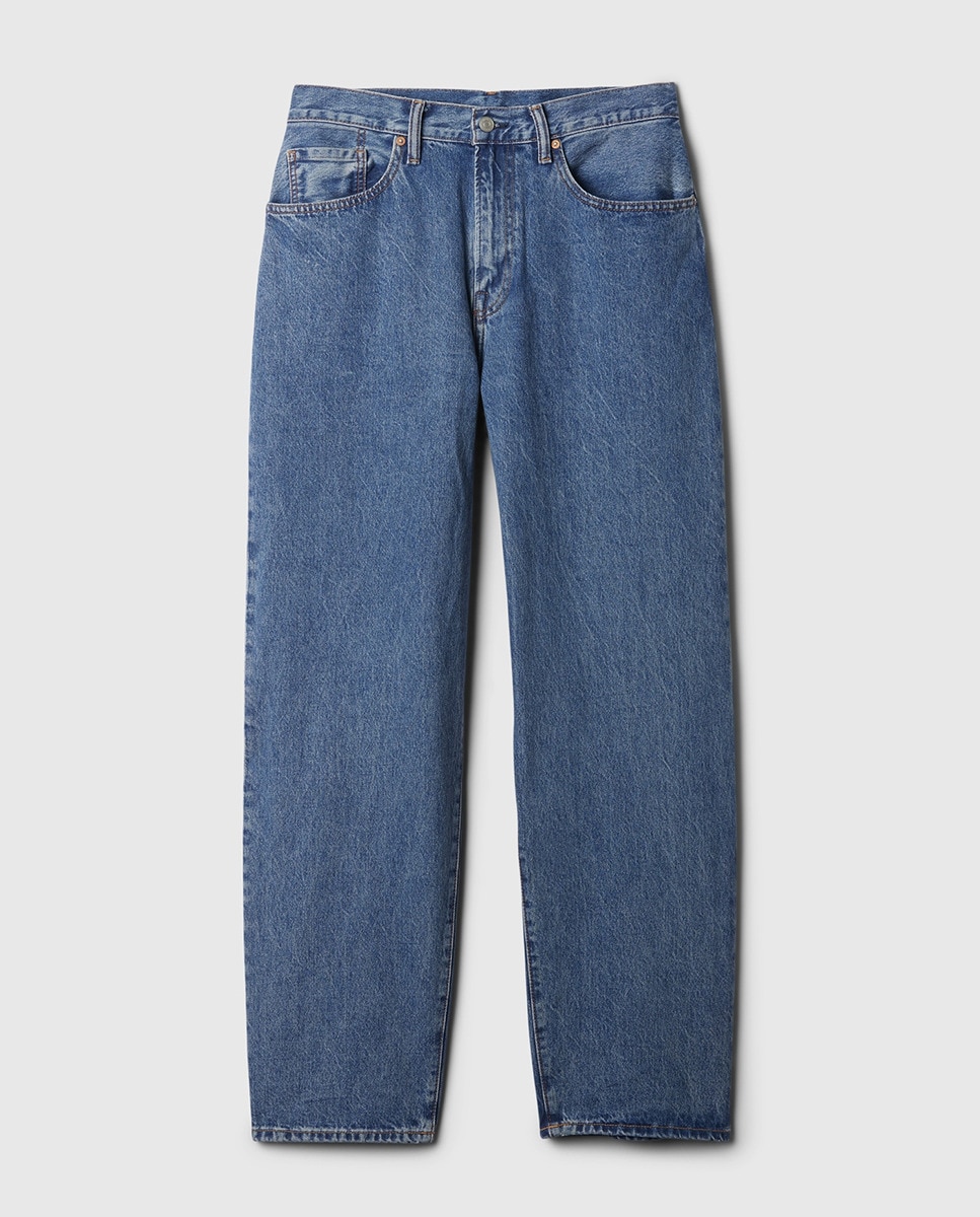 Jeans Largas Azul-7