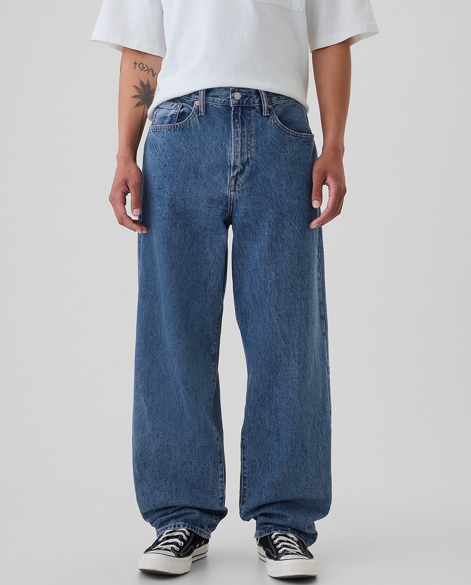 Jeans Largas Azul-2
