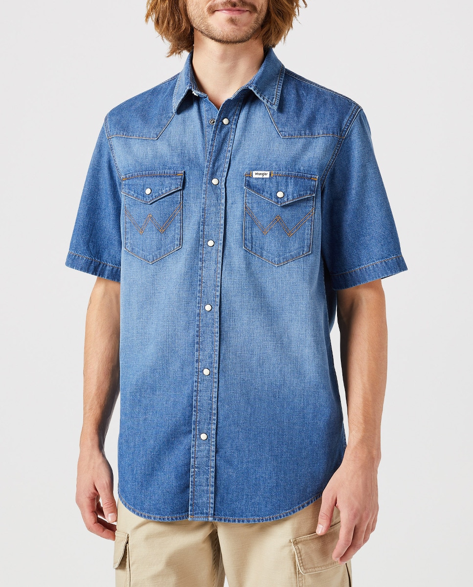 Imagen 0 de Camisa de hombre manga corta