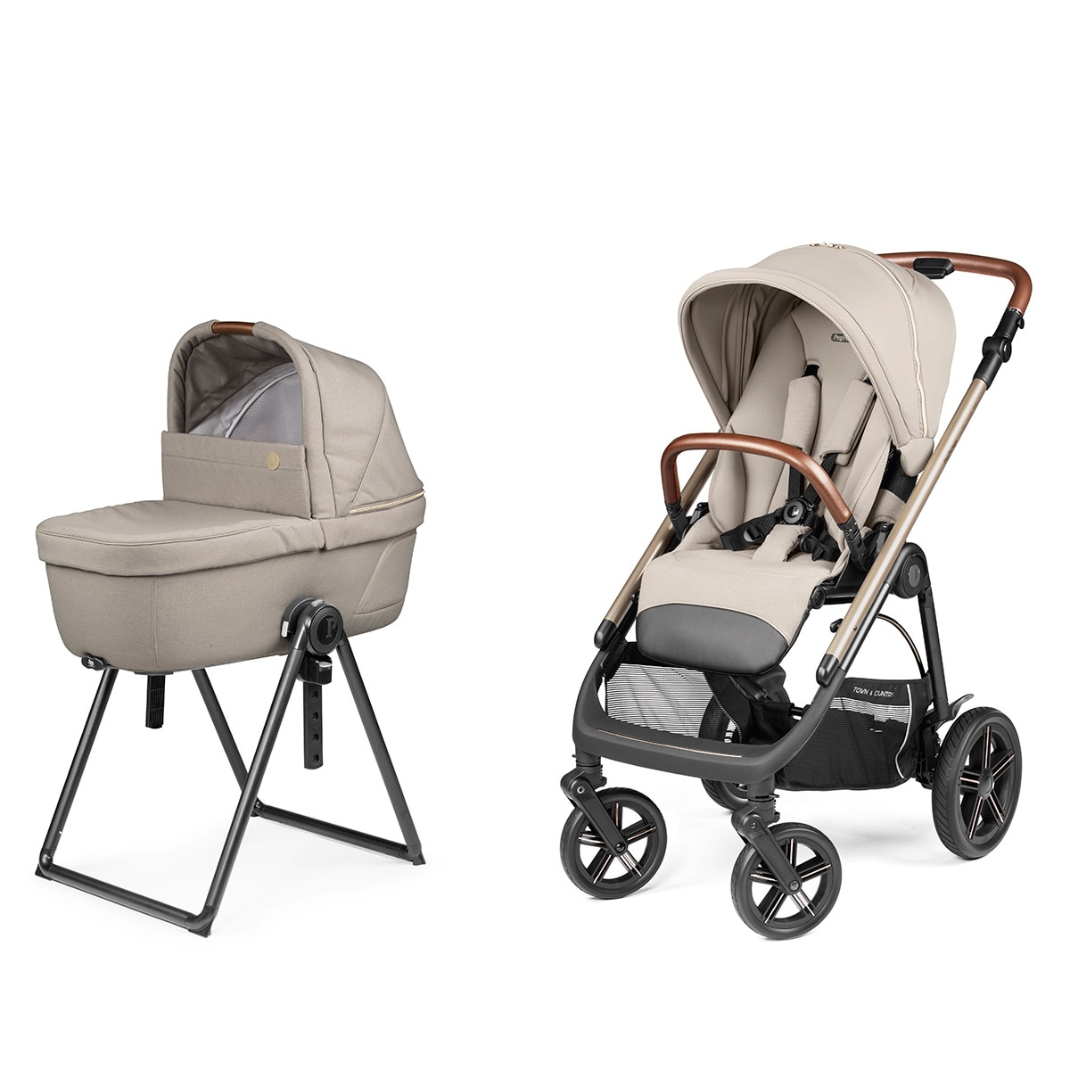 Imagem 0 de Carrinho de bebé de 2 peças Peg-Perégo Veloce TC (Town&Country) Astral