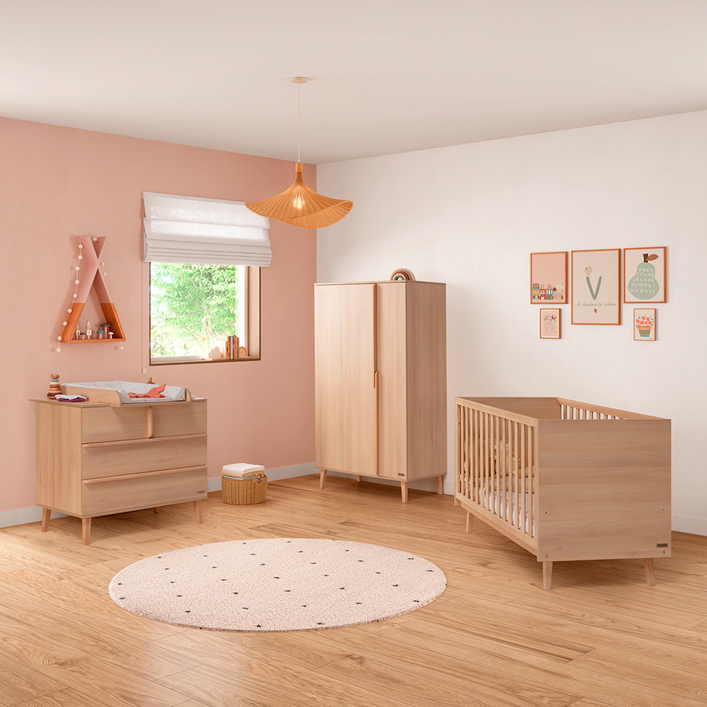 Armário Infantil (2 Portas) Martha Natural-3
