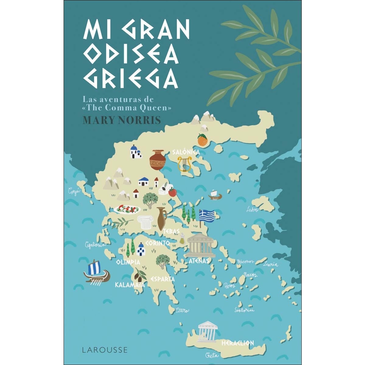 Mi gran odisea griega: Las aventuras de The Comma Queen (Capa mole com abas) 1