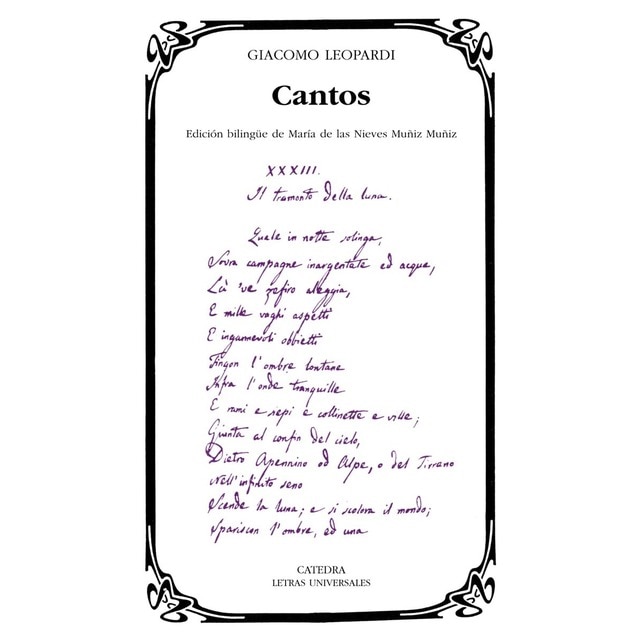 Cantos (Tapa blanda)