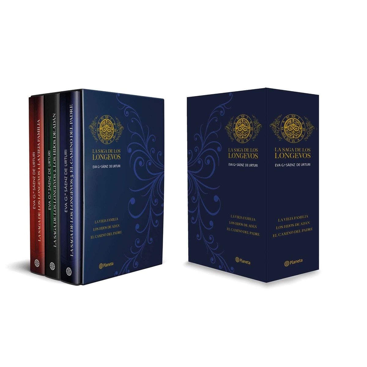 Estuche La saga de los longevos: (La Vieja Familia + Los Hijos de Adán + El Camino del Padre) 1