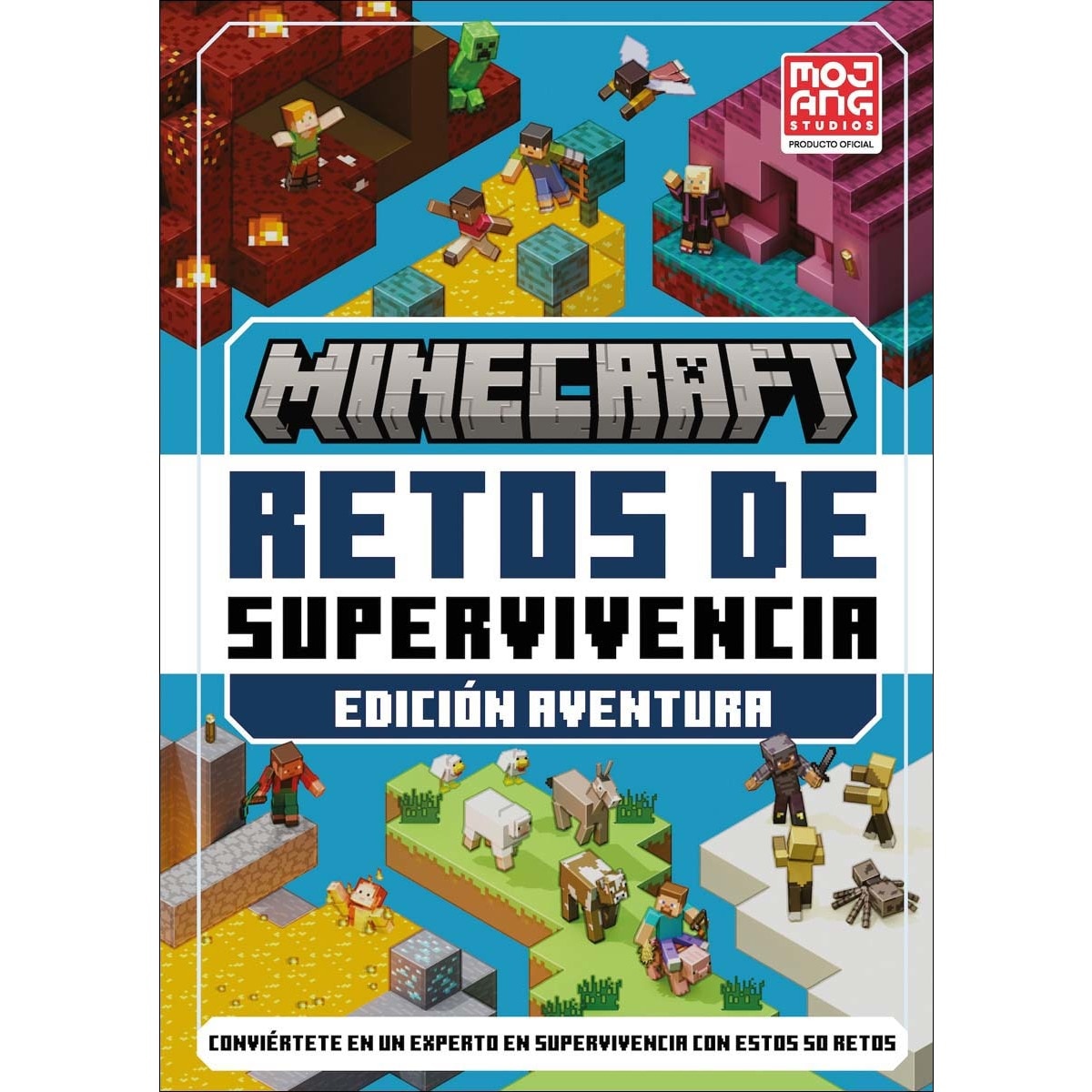 Minecraft oficial: Retos de supervivencia (Capa dura) 1
