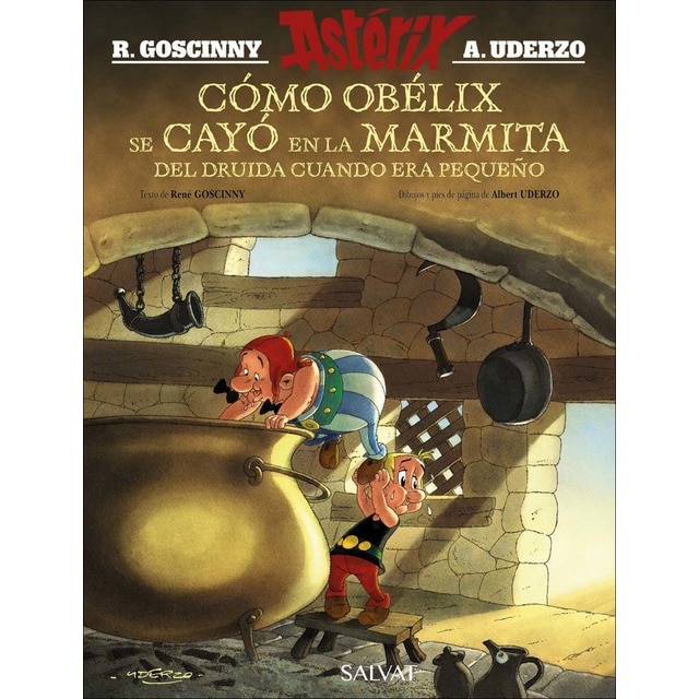 Imagen 0 de Cómo Obélix se cayó en la marmita del druida cuando era pequeño  (Tapa dura)