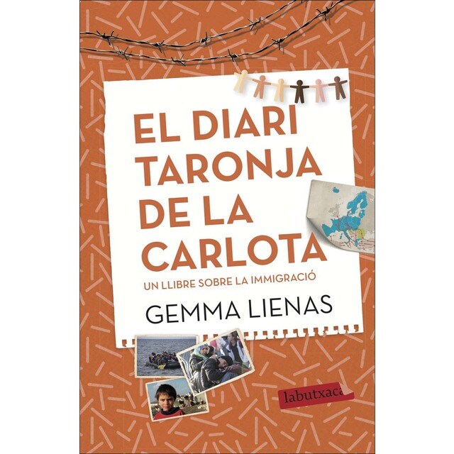 El diari taronja de la Carlota: Un llibre sobre la immigració (Bolsillo) (Tapa blanda)