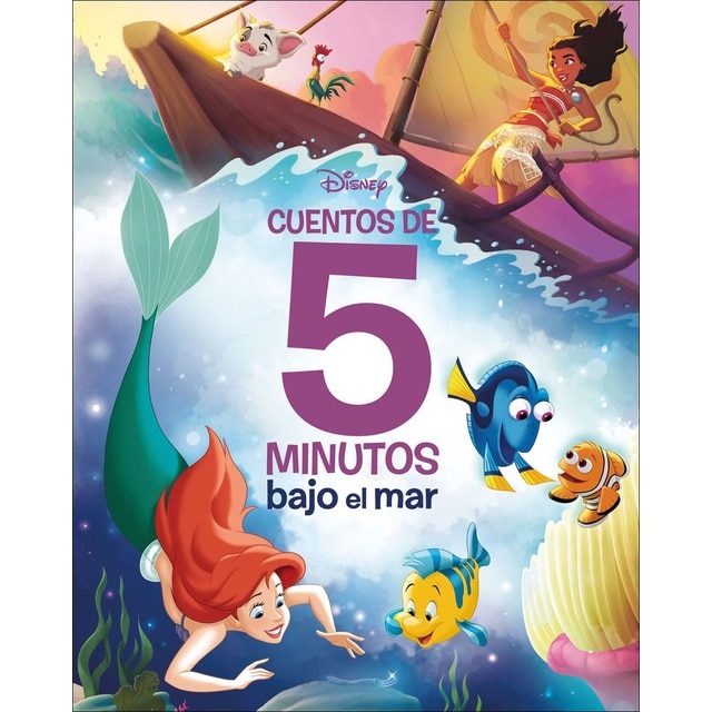 Imagem 0 de Disney. Cuentos de 5 minutos. Bajo el mar