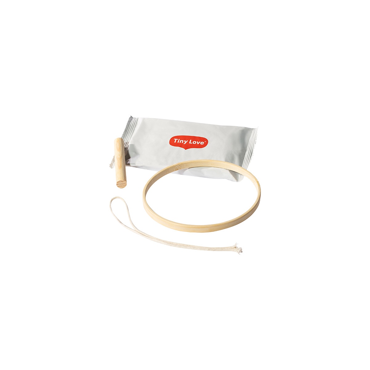 Molde de Pendurar Pure Print para Pegada de Bebé Branco-2