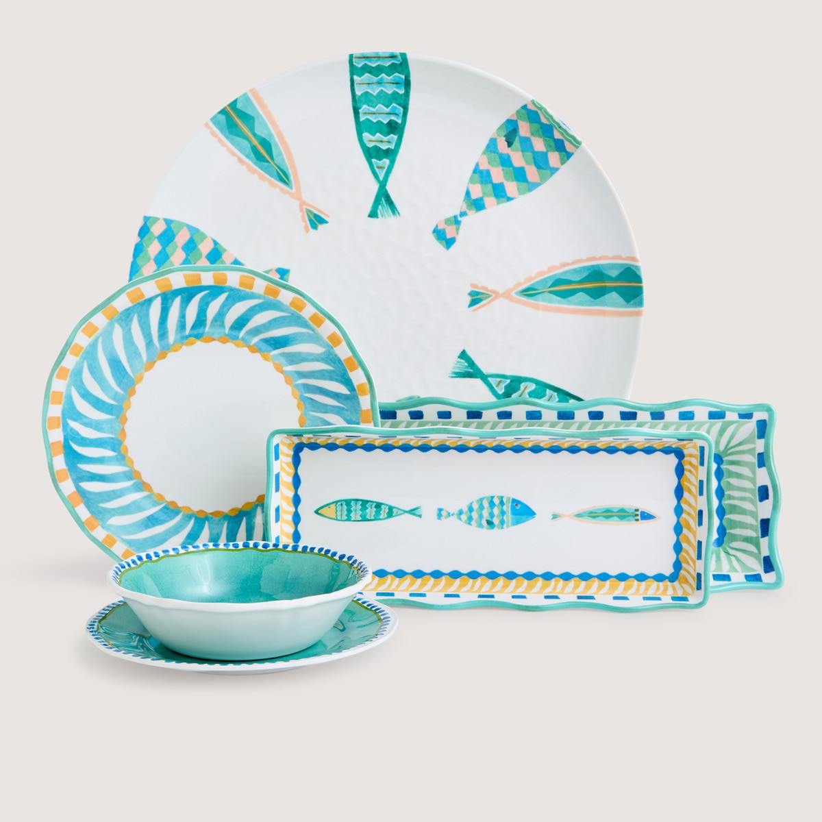 Vajillas Modernas Vajillas Melamina El Corte InglÃ©s Vajillas