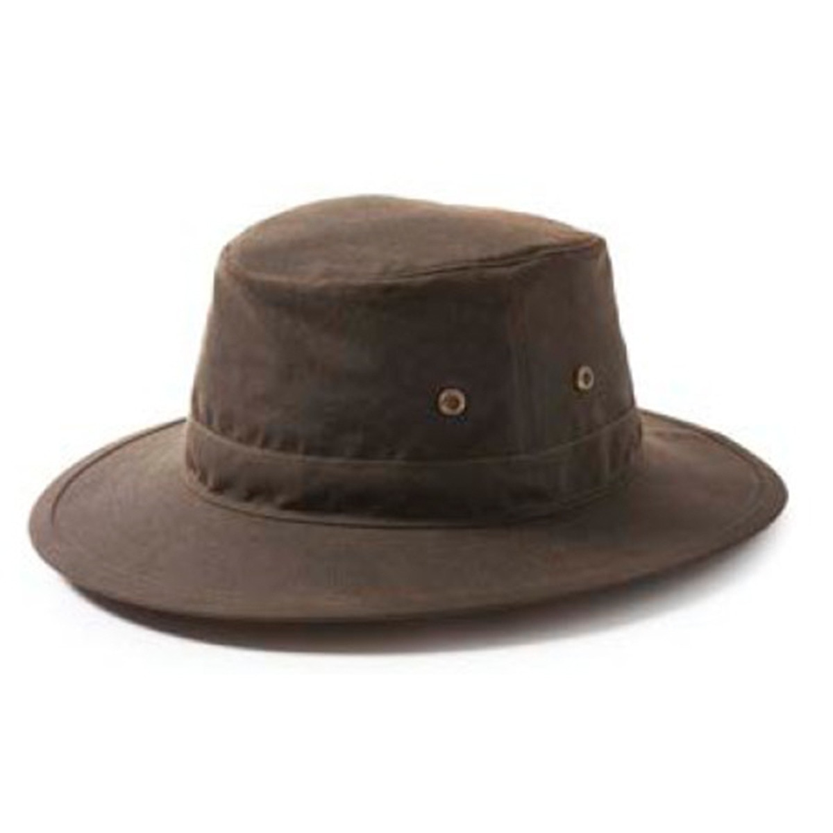 Chapéu de Homem Modelo Wax Traveller Verde-escuro-1