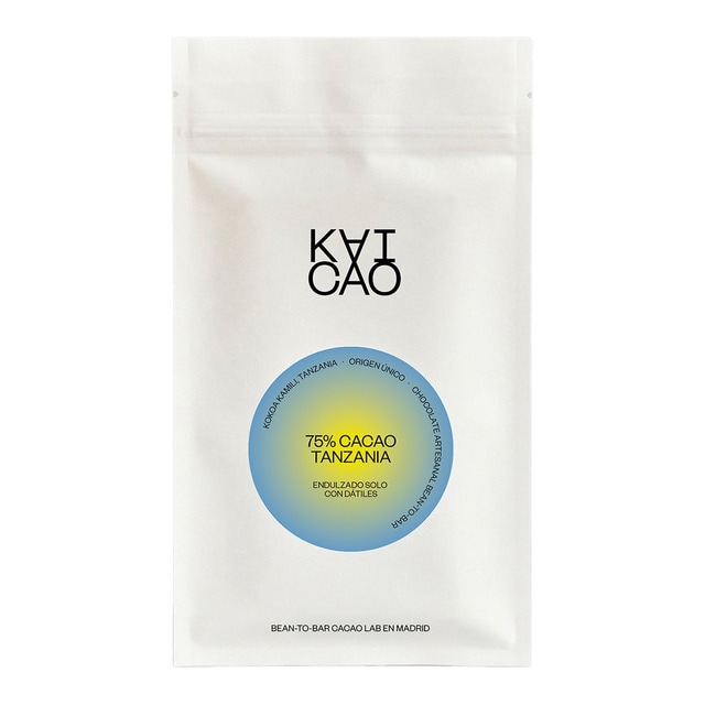 Imagen 0 de Tableta Chocolate Negro 75% endulzado con dátiles Kaicao