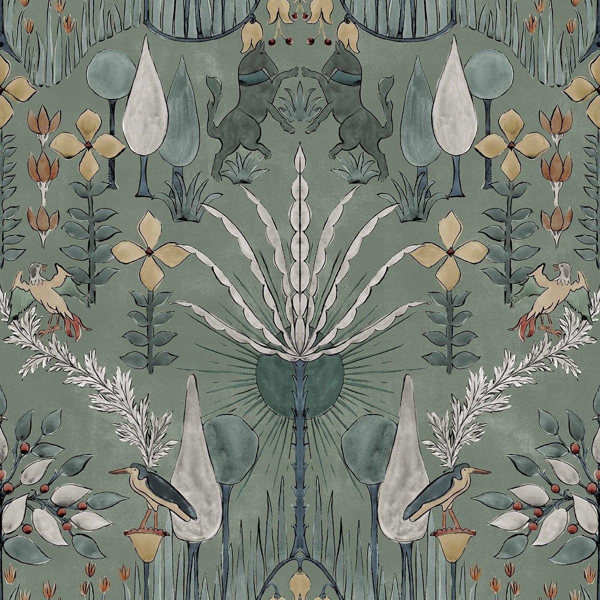 Imagem 0 de Papel de Parede Oasis Villa da Coleção Berber