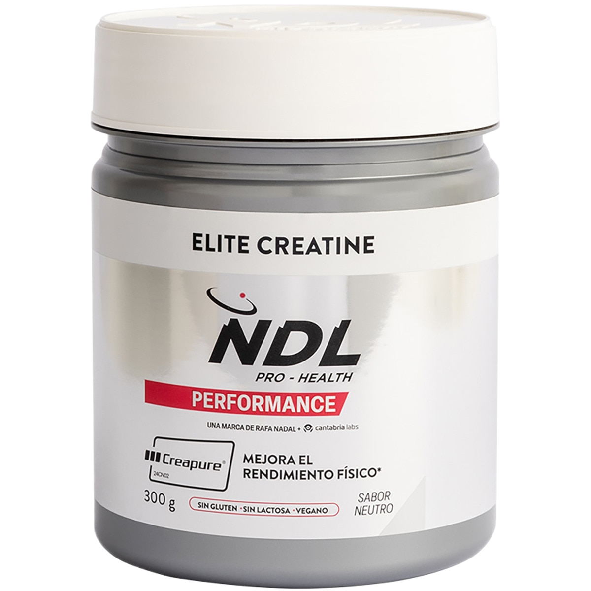 Perfomance Elite creatina sabor neutro para el rendimiento físico sin gluten y sin lactosa bote 300 g - Ndl Pro-health
