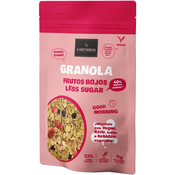 Granolas mit roten Beeren 40% weniger Zucker Tasche 300 g