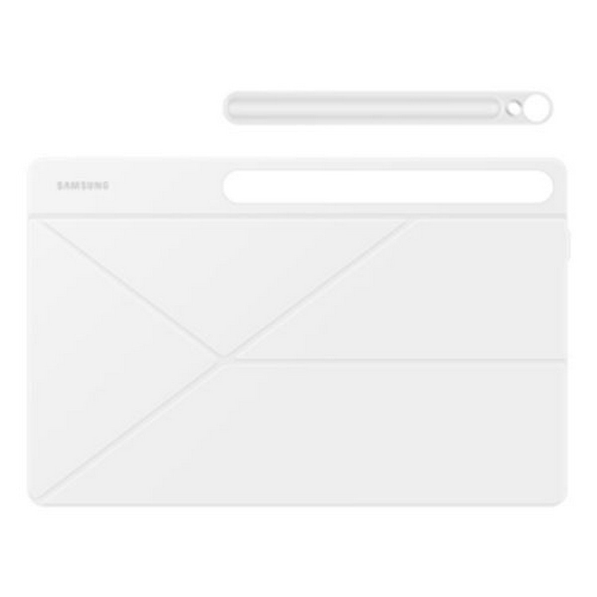 Capa Samsung Smart Book Cover para Galaxy Tab S10 FE+ - Branco Branco-1