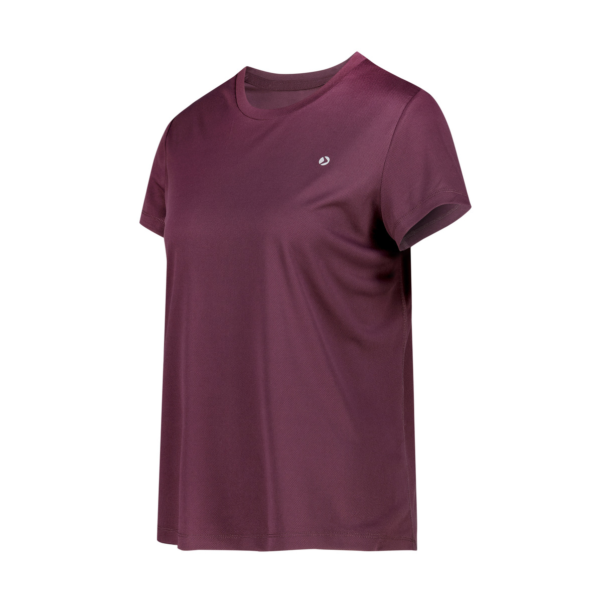 T-shirt Básica de Running de Mulher Rosa-4