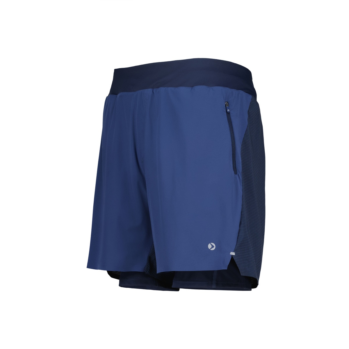 Calções 2 em 1 de Running de Homem 400 Azul-4