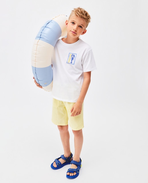 Imagem 0 de Bermudas Cotton com Aspeto de Linho