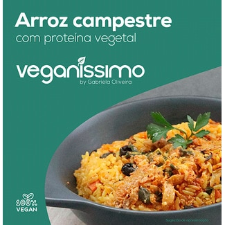 Veganissímo Arroz Campestre no Forno embalagem 400 g
