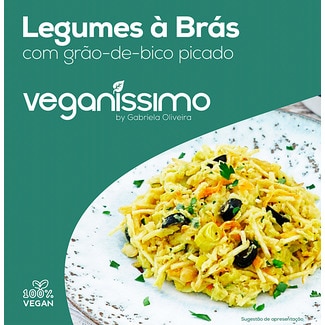 Veganissímo Legumes à Brás embalagem 400 g