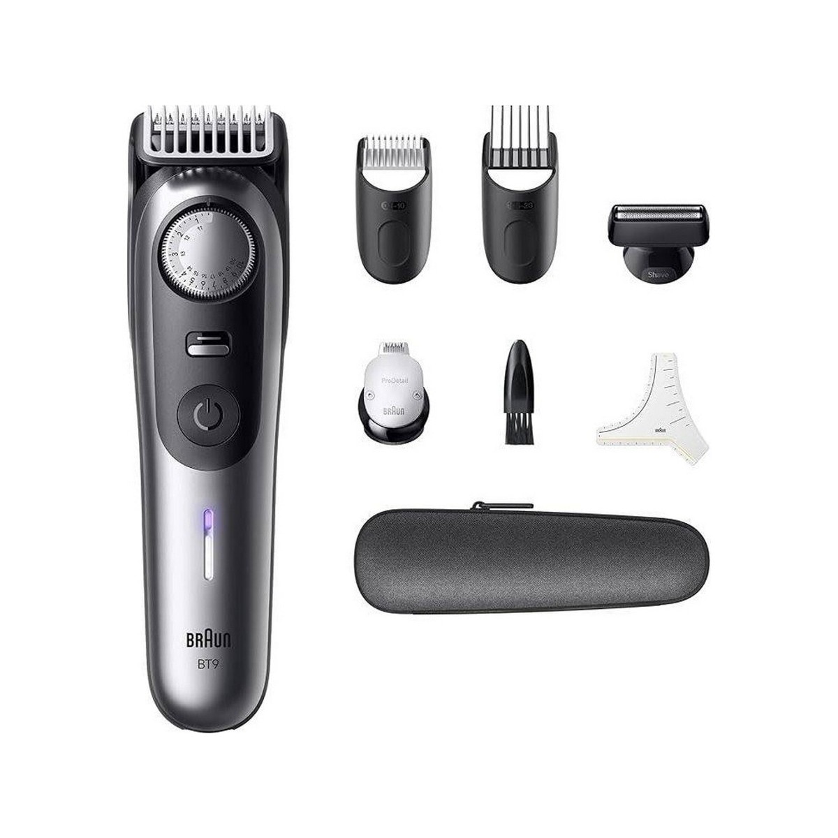 Aparador de Barba Braun BT9520 Autonomia de 180 min Cinzento-1