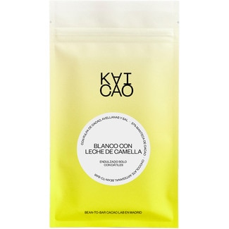 KAICAO chocolate blanco con leche de camella endulzado con dátiles tableta 70 g