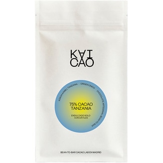 KAICAO chocolate negro 75% cacao de Tanzania endulzado con dátiles tableta 70 g