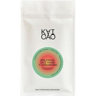 KAICAO chocolate negro 65% con café árabe y cardamomo endulzado con dátiles tableta 70 g