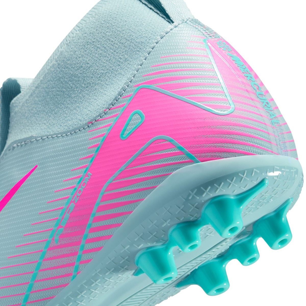 Chuteiras de Futebol Pitões de Criança Jr. Mercurial Superfly 10 Academy Multicolor-7