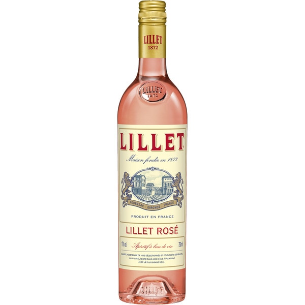 Aperitif aus Rosé Flasche 75 cl